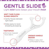 Plackers Gentleslide Flosser, 90 Count