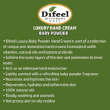 Difeel Intensive Moisturizing Hand Cream - Baby Powder 1.4 ounce (3-Pack)