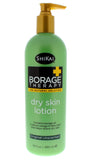 ShiKai - Borage Therapy Dry Skin Lotion, Plant-Based Soothing & Moisturizing Relief For Dry, Irritated & Itchy Skin, Non-Greasy, Sensitive Skin Friendly (Original Unscented, 16 Ounces)