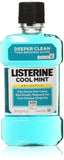 Listerine Antiseptic Mouthwash, Cool Mint 250 mL (Pack of 6)