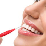 250 Pcs Interdental Brush Teeth Soft Dental Picks Tooth Floss Interdental Brush Refill Dental Flosser Toothpick Cleaners Tooth Cleaning Tool