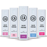 CA Perfume Best Summer Perfume Women Set Impression of (Light Blue + Bright Crystal + Blooming Bouquet + Euphoria + Mon Paris) Fragrance Sample Travel Size Parfum Sprayer (0.3 Fl Oz/10 ml) x5