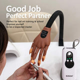 BURANO Rechargeable 35000RPM Electric Nail Drill, Portable E-File with 10 hours Long Life Battery, Nail Drills Machine Electric Grinder Tool for Acrylic Nail, Extension Gel Manicure/Pedicure