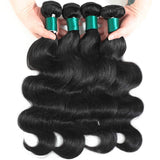 Lizourey Hair Brazilian Virgin Hair Body Wave Hair One Bundle 14inch 100% Unprocessed Virgin Human Hair Extension Weave Weft Natural Color (100+/-5g)/bundle