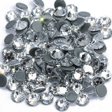 Facerain Hot Fix Rhinestones Crystal Clear White Flatback Hotfix Rhinestone SS3-SS40