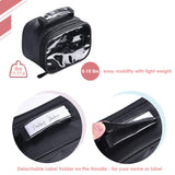 Byootique 420D Clear Nylon Makeup Travel Toiletry Bag Portable Lightweight Mini Transparent Cosmetic Storage Organizer S
