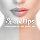 BlushLips Lip Care Exfoliating Scrub and Lip Moisturizer for Chapped Lips Treatment, Lip Repair for Soft Lips Made for Dry Lips (Cruelty-free, Paraben-free, Vegan) (Watermelon)