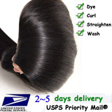 160g 22" #2 Dark Brown Full Head Clip In Remy Human Hair Extensions Unprocessed Thick Soft Straight 8 Pieces 18 Attached Double Weft