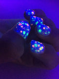 Get Breezy-Color Changing UV Blacklight Thermal Nail Polish: Custom-Blended Indie Glitter Nail Polish/Lacquer