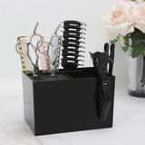 Barber Tools Holder, Segbeauty Professional Haircutting Shears Sissors, Hair Brush Organizer Storage Rack Case Hairdressing Groomer Tool Box Stand for Hair Clipper Brushes Combs Clips Organizer