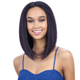 FreeTress Equal Synthetic Hair Lace Front Wig Lace Deep Invisible L Part Kiss Blossom (OTDKPU)