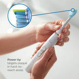 Philips Sonicare HX9073/65 Genuine Replacement Toothbrush Head Variety Pack - Premium Plaque Control, Premium Gum Care & Premium White, Brushsync Technology, White 3-pk