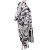 CHIC DIARY Hair Apron Cape Hairstylist Cloak Umbrella Haircut Cape Salon&Home Waterproof Barber Wrap Kit (Simple Hair Cape)
