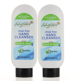 Pack 2, Rinse Free Hand Wash, Hand Cleanser with Aloe Vera, Fresh and Clean Scent 8 Oz / 236 mL Each by Exotic & Holistic