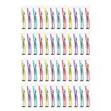 Pack of 48 Soft Bristle Disposable Travel Toothbrushes -24 Pieces Adult Toothbrush &24 Pieces Child Toothbrush - Bulk & Wholesale (24 pcs for Adult + 24 pcs for Child)