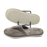 YXIN 6 Pairs Slippers for Guests, Spa, Hotel, Plane, Guest House, Home, business trips, Most Men and Womenr sandals (Neutral, Gray)