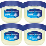 Vaseline Lip Therapy, Lip Balm, Original.25 OZ, (Pack of 4)