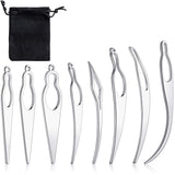 8 Pieces Dreadlocks Tool Sisterlocks Craft Dreadlocks Hair Extensions Locks Tool Hair Locking Tool Tightening Accessories for Different Christmas Braiding Hair Accessory