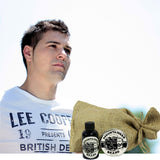 Pre-Shave Oil & Post -Shave Balm Combo by Mountaineer Brand: Soften before and Soothe after shaving (Tea Tree)