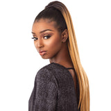 Sensationnel Synthetic Hair Drawstring Ponytail Sleek Straight 30" (1B)