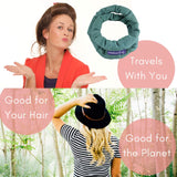 CharlieCurls: On The Go, One-Piece, Easiest No Heat Hair Curler (Plum (Box))