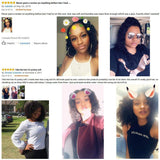 VRVOGUE Brazilian Deep Wave 3 Bundles 100% Human Hair 7A+ Unprocessed Natural Color Brazilian Virgin Hair Extensions (8 8 8)