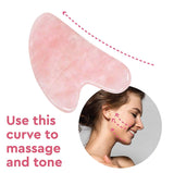 Electric Jade Roller and Gua Sha Massager Set - Anti Aging Face Eye Body Massager for Wrinkles, Skin Firming, Lifting and Slimming - 100% Natural Jade Roller and Jade Stone Guasha Beauty Tool