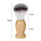 CCbeauty Men's Shaving Set, Stainless Steel Shaving Razor&Brush Holder Soap Bowl Mug Badger Hair Beard Brush