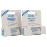 Sebamed Clear Face Acne Spot Gel Anti Pimple Gel Dermatologically Tested for Acne Prone Skin 0.34 Fluid Ounces (10mL) Pack of 2
