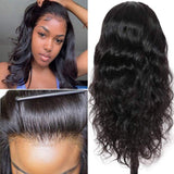 4x4 Lace Frontal Wigs Human Hair 18inch Body Wave Lace Front Closure Wigs With Baby Hair Human Hair Body Wave Closure Wigs For Black Women Human Hair Natural Color