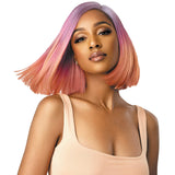 Outre Lace Front Wig Color Bomb Kiely (3CRPK/BAPK)