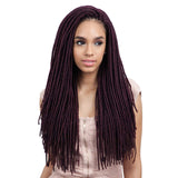 FreeTress Synthetic Hair Crochet Braids 2X Soft Medium Faux Loc 20" (4-Pack, 2)