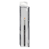 Eyeshadow Applicator in white - for area and detail work with powder & cream eyeshadow