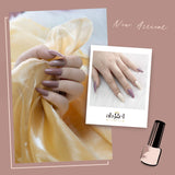 Ab Gel Gel Nail Polish Starter Kit with Nail Dryer Gel Nail Polish Kit with UV light Nude Color Gel with No Wipe Base and Top Coat, Manicure Nail Tools