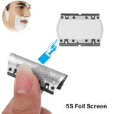 5S Foil Screen & Cutter Compatible with Braun, Replacement Cutter Blade Head Compatible with Braun Pocketgo Pocket Twist 5609, 370/575 P40 P50 P60 P70 P80