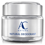 AC NATURE Deodorant, Organic and 100% Natural Ingredients, Aluminum Free, No Fragrances, Paraben Free, All Day Odor Protection for Women/Men, Unscented, 2.5 oz.
