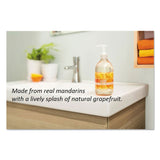 Seventh Generation 22925CT Natural Hand Wash, Mandarin Orange & Grapefruit, 12 oz Pump Bottle, 8/CT