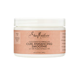 SheaMoisture Smoothie Curl Enhancing Cream for Thick, Curly Hair Coconut and Hibiscus Sulfate Free and Paraben Free 12 oz