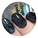 Cirque Colors Holographic Nail Polish - We Trippy - Top Coat - 0.37 fl. oz. (11 ml) - Vegan, Cruelty-Free, Non-Toxic Formula