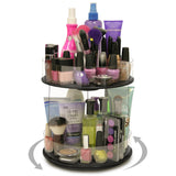 Makeup Organizer, This"Mini" Spinner Only needs 10" of Counter and You Are Doubling Your Storage ! Proudly Made in the USA! by PPM.