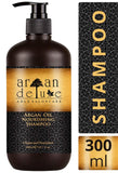 Argan Deluxe Shampoo in professional quality 10.1 fl oz - strong care with argan oil for smoothness and shine