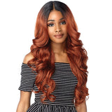 Sensationnel Synthetic Empress Edge Deep Part Lace Front Wig - ZANIYA (1B Off Black)