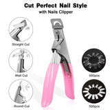 42 in 1 Acrylic Nail Kit Acrylic Powder Liquid Glitter Nail Kit Nail Art Brush French Nails Tips Silicone Hand Pillow and Manicure Table Mat