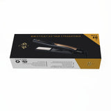 JINRI 2 in 1 Travel Hair Straightener and Curler Flat Iron Curling Iron with Adjustable Digital Temp,Dual Voltage,Silver