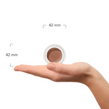 100% PURE Satin Eye Shadow (Fruit Pigmented), Star, Cream Eyeshadow, Shimmer, Long Lasting Eye Makeup, Vegan, Natural Makeup (Warm, Yellow-Gold Shimmer) - 0.17 Oz