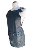 Ladybird Line Waterproof Cobbler Apron Hair Repellent with Zippered Bottoms Ideal for Hair Stylists & Pet Groomers