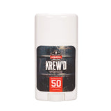 Ergodyne KREW'D 6354 Sunscreen Stick, Broad Spectrum SPF 50, Water Resistant, 1.5 oz, 2-Pack