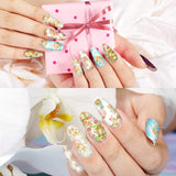 30 Rolls Christmas Nail Art Stickers Angel Pattern Nail Stickers Angel and Flower Mixed Style Nail Stickers Transfer Decal Nail Art Decorations Tips Charms Accessories for DIY Nail Decoration, 3 Boxes