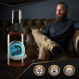 Bossman Brands Beard Oil 2oz All Natural Oils with Essential Oil Scent- Magic