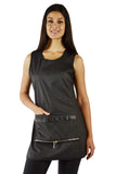 Ladybird Line Waterproof Cobbler Apron Hair Repellent with Zippered Bottoms Ideal for Hair Stylists & Pet Groomers